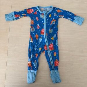 Little Sleepies Birthday Wishes Convertible Zippy (newborn)